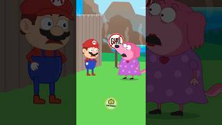 Hot springs for men only 🥸🥸animationmeme funnycartoon peppapigparody peppapig [upl. by Etteluap]