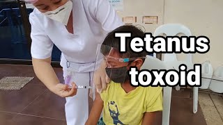 Tetanus toxoid injection wound infection MIKOY AMARA [upl. by Sucramaj352]