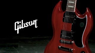 Gibson SG Standard 61 Vintage Cherry  Gear4music demo [upl. by Spike]