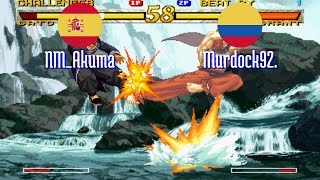 FT5 garou NMAkuma ES vs Murdock92 CO Garou Mark of the Wolves Fightcade Nov 12 [upl. by Haila971]