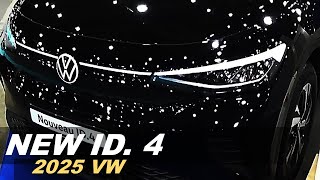 New 2025 Volkswagen ID 4 SUV  New Driver assist technology features [upl. by Garlanda]