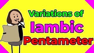 Variations of Iambic Pentameter Trochaic Inversions amp Feminine Endings [upl. by Teddman507]