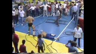 WWC Bruiser Brody vs Invader 1 1986 [upl. by Lemrej247]