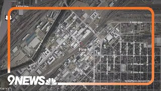 Person found dead after fire in Denver [upl. by Akehsat]