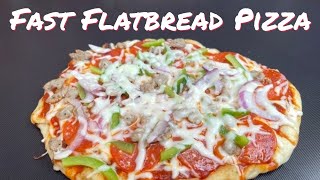 Fast amp Easy Flatbread Pizza [upl. by Annauqal]