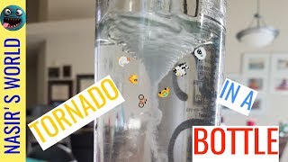 How to make a Tornado in a Bottle  Easy Science Experiments for Kids  Vortex  Homeschool [upl. by Aiepoissac891]