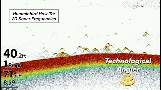 Humminbird HELIX Quick Tip 2D Sonar Frequency [upl. by Seluj]