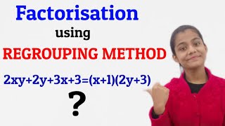 Factorisation using regrouping methodAlgebraic ExpressionsFactorizationSmart Learning [upl. by Barnet631]