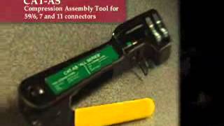 Ripley Cablematic® Compression Assembly Tool CATASAll Series [upl. by Margarita992]