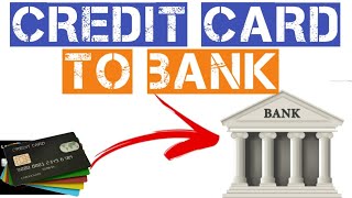 Credit card to credit card Bill payment Credit card to Bank Account Banking points [upl. by Spence]