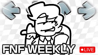 FIRST REACTION TO FNF WEEKLY [upl. by Erida]