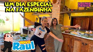 UM DIA ESPECIAL NA FAZENDINHA  VOVÔ RAUL GIL [upl. by Annahsohs]