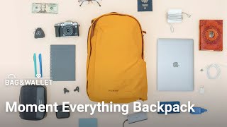 Обзор городского рюкзака Moment Everything Backpack 21L [upl. by Traver981]