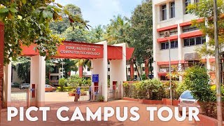 PICT CAMPUS TOUR  Pune Institute Computer Technology  PICT PUNE [upl. by Anuait318]