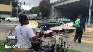 OT Genasis  Bae DrumCover POCKET [upl. by Anaoy]