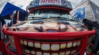 Gillette Stadium Tailgating 15 of 31  HD 720p  PlacesAndPlatypiecom [upl. by Nilyac]