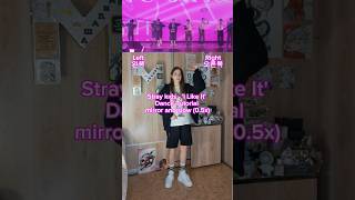 Stray kıds  I Like It Dance Tutorial Mirrored shorts straykids ilikeit kpop ilikeitstraykids [upl. by Neysa]