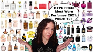 Most Worn Perfumes 2021 Perfume Collection Fragrance Affordable Middle Eastern Celebrity Best Sweet [upl. by Eltotsira834]