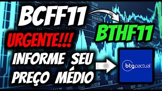 Como informar o Preço Médio BCFF11 no Portal do Investidor BTG Pactual  Passo a passo completo [upl. by Onitnevuj]