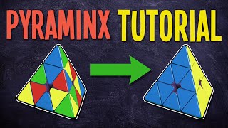 How to Solve a Pyraminx EASY Beginner Tutorial [upl. by Deden]