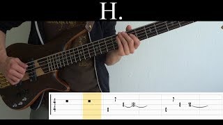 H Tool  Bass Cover With Tabs by Leo Düzey [upl. by Lissi]