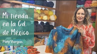 Tienda de estambres XXL y materiales para felting [upl. by Danielson594]