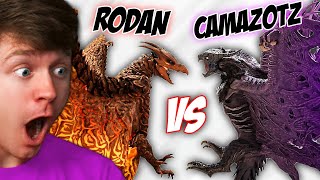 RODAN vs CAMAZOTZ the BATTLE FACEOFF Reaction [upl. by Kirkwood439]