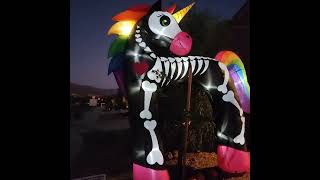 Halloween Decorated Neighborhood in Tucson AZ [upl. by Sessylu]