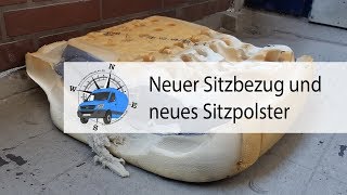 Neues Polster 💯 Sitzpolster und Sitz neu beziehen Sitzbezug und Sitzpolster für Autositze [upl. by Marchese478]