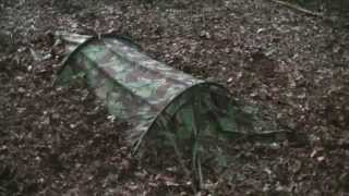 Special Forces Twin Hooped Bivvi Bivi bag Wild Camping  Bird Watching  1 man tent [upl. by Tadeas709]