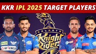 IPL 2025  KKR Target Players  5 Players KKR might target in IPL 2025 Mega Auction [upl. by Reahard451]