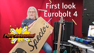 First look Spector Eurobolt 4 [upl. by Neneek]