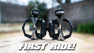 First Ride on the Favero Assioma Power Meter Pedals [upl. by Rocker]