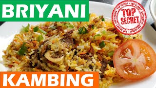 Briyani Kambing 2023  Resepi Nasi Beriani Kambing wajib cuba [upl. by Knudson606]