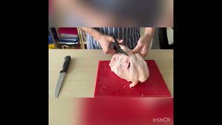 Jointing a whole chicken [upl. by Reld611]