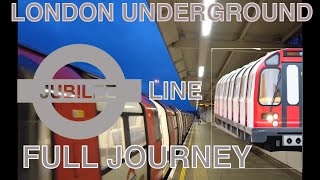 London Underground  Jubilee Line  Full Journey [upl. by Hgielime352]