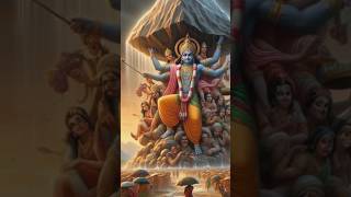 కృష్ణుడు గోవర్ధనగిరిని ఎందుకు ఎత్తాడుkrishna lifts govardhana krishna govardhan telugufacts [upl. by Anneg]