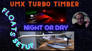 UMX TURBO TIMBER UNBOXING SETUP AND FLOATS ASSEMBLY [upl. by Rani993]