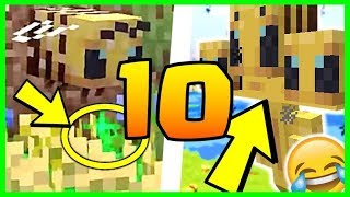 10 SECRETS à MOURIR DE RIRE sur les ABEILLES MINECRAFT 115 [upl. by Desireah]