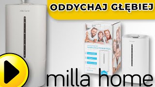 Nawilżacz ultradźwiękowy MILLA HOME MAH200  Wideoprezentacja [upl. by Nylidnarb]