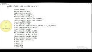 Java  Swing class JDialog  add ActionListener 2  CodeLearning [upl. by Amalea]