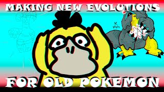 Creating New Evolutions for Old Pokémon Whimsicott Swanna and Golduck [upl. by Enoval]