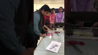 Printmaking day in fine art college kuk printing printmarketing fineart minivlogs drawing [upl. by Nauqet]