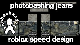 photobashing jeans roblox speed design [upl. by Pickens]