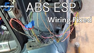 How to fix VW T5  ABS  ESP Wiring Fault 00287 Permanent FIX [upl. by Anilatsyrc]