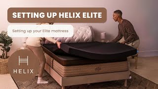 Setting Up Your Helix Elite Mattress [upl. by Germayne]