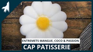 Entremets mangue coco et passion  Comment faire un entremets [upl. by Esital]