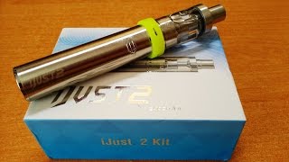 Eleaf iJust 2 kit и Телескопический магнит [upl. by Armillas]