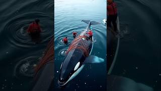 The story of sailors rescuing a killer whale in di [upl. by Medwin]