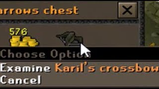 Loot from 10 Barrows Chests on my 10HP Ironman [upl. by Kreager961]